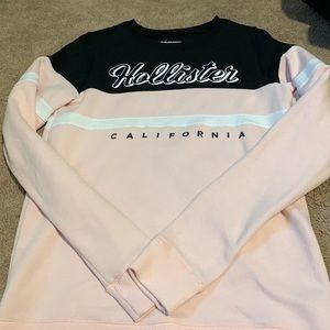 Hollister brand baby pink sweatshirt! 💗